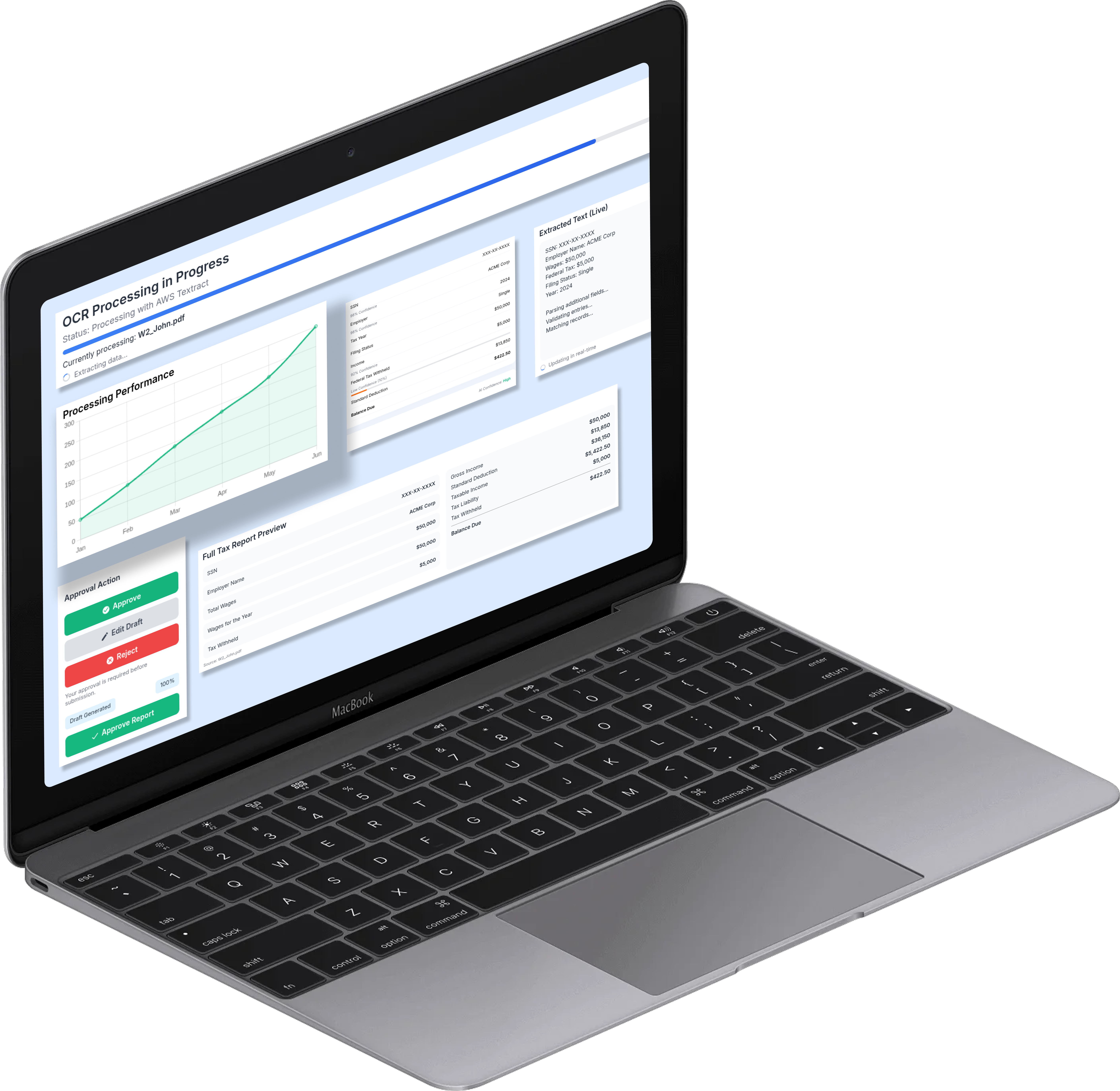TaxFlow AI Workflow Preview